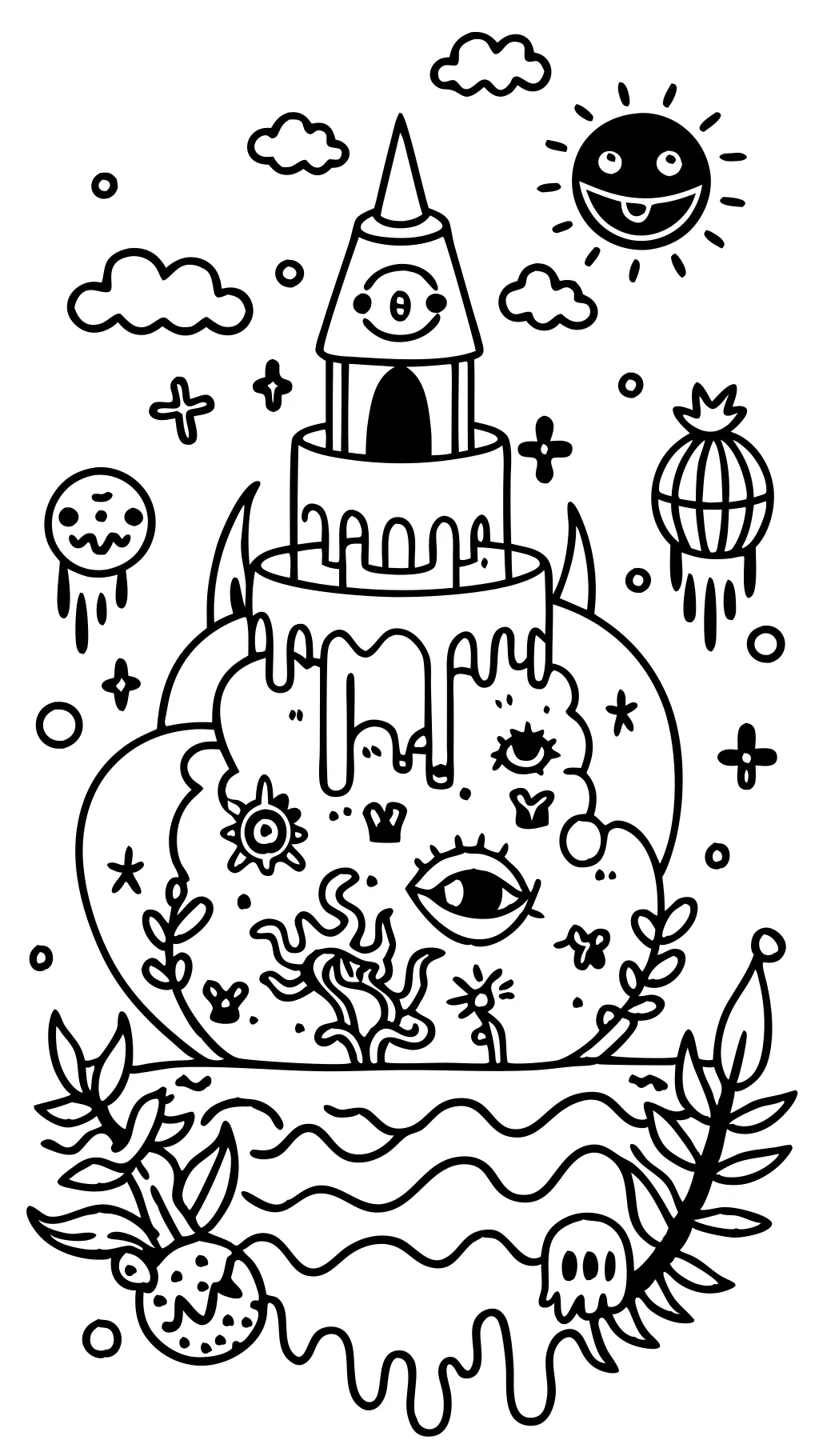 unspeakable coloring page